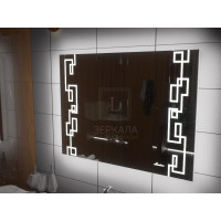 Зеркало для ванной с подсветкой Ливорно 200х100 см