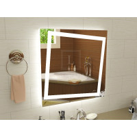 Зеркало в ванную комнату с подсветкой Торино 100х100 см
