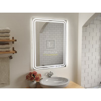 Зеркало с подсветкой для ванной комнаты Моресс 75х100 см