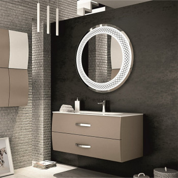 Зеркало с подсветкой для ванной комнаты Сидней 75 см